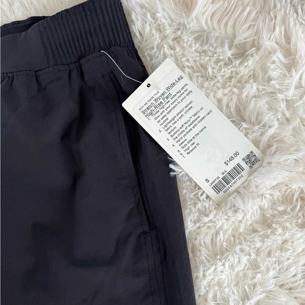 lululemon stretch woven wide-leg high-rise pant - Picture 5 of 7